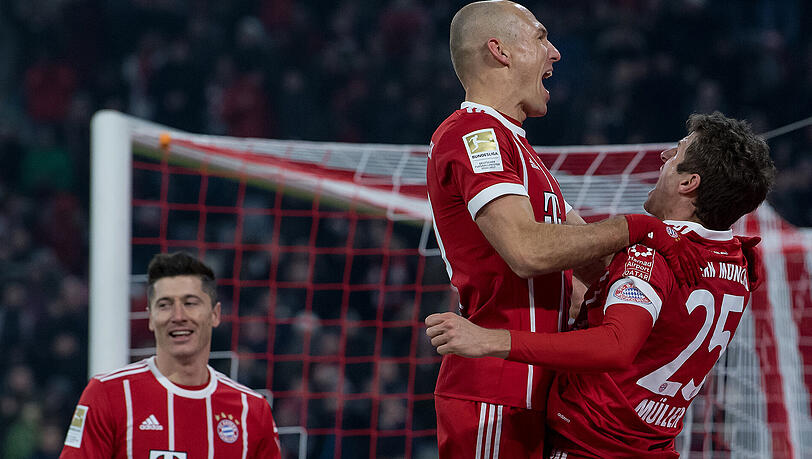 Unaufhaltbar: Der FC Bayern marschiert mit großen Schritten zur nächsten Meisterschaft Unaufhaltbar: Der FC Bayern marschiert mit großen Schritten zur nächsten Meisterschaft