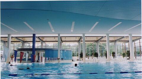 Die Schwimmhalle im Michaelibad. (Archivbild)