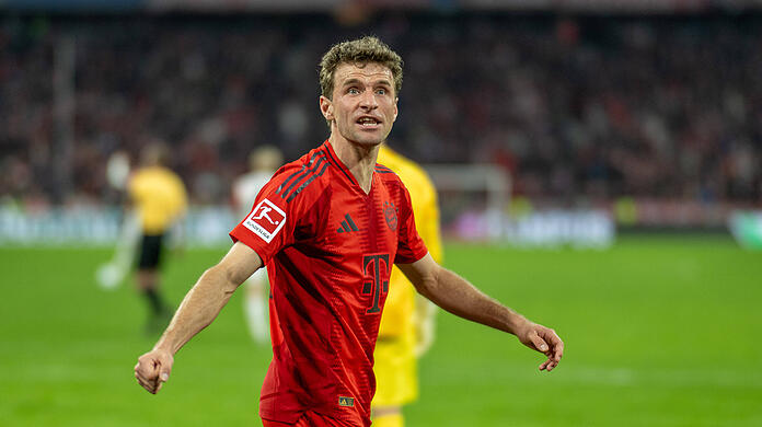 Immer noch mit Leidenschaft am Ball: Urgestein Thomas Müller.
