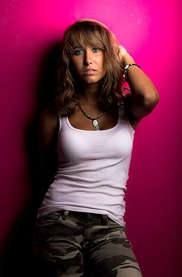 Jane ist 20 Jahre alt, 1,65m groß, wohnt in München und studiert Media Acting & Rhetorik.
