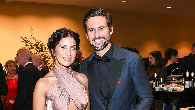 Tom Beck mit Ehefrau Chryssanthi Kavazi