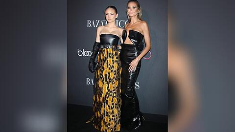 Leni Klum (l.) und Heidi Klum bei einem Event in New York.