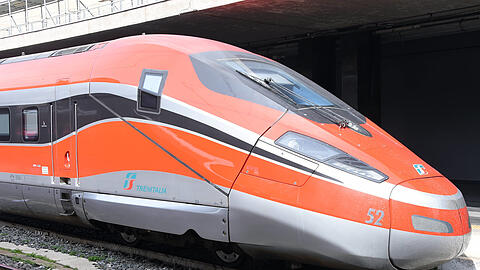 Der Rote Pfeil Frecciarossa ist das Flaggschiff der italienischen Staatsbahnen Trenitalia.