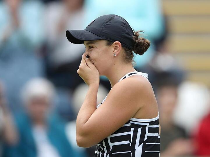 Ashleigh Barty hat den Sprung an die Spitze der Weltrangliste verpasst.