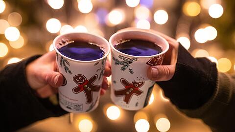 Am Wochenende gab es einen riesigen Ansturm auf einen Weihnachtsmarkt in München.
