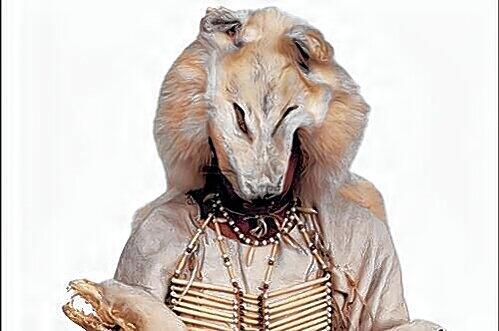 Whitewolfe, ein Tänzer aus dem Stamme der Cherokee.
