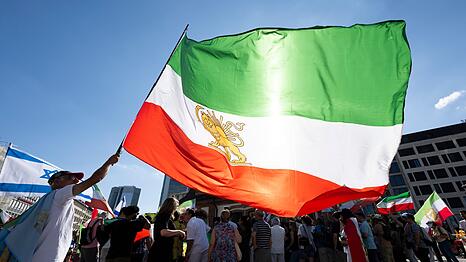 Demonstration gegen das iranische Regime. (Symbolbild)