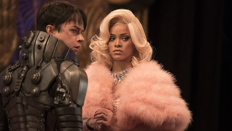 Jung und schön: Spezialagent Valerian (Dane DeHaan) mit einer verführerischen Gestaltenwandlerin alias Rihanna.