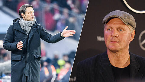 Stefan Effenberg (r.) hält Niko Kovac weiter für den richtigen Trainer des FC Bayern.