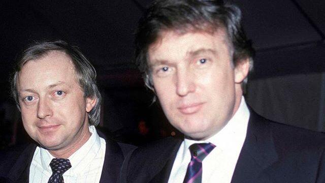 1988 ist Schuhbeck im Weißen Haus und trifft dort den heutigen US-Präsidenten Donald Trump (r.).