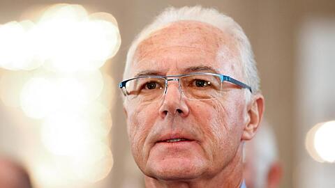 Der ehemalige Fußballer und Fußballtrainer Franz Beckenbauer.