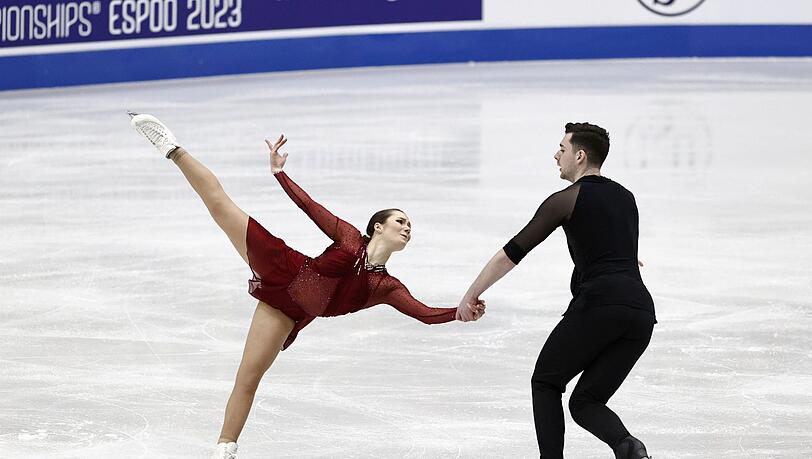 Annika Hocke und Robert Kunkel haben bei der EM den dritten Platz belegt.