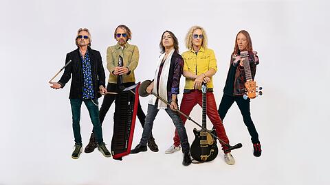 Die amerikanische Rockband Foreigner . Foto:  Krishta Abruzzini