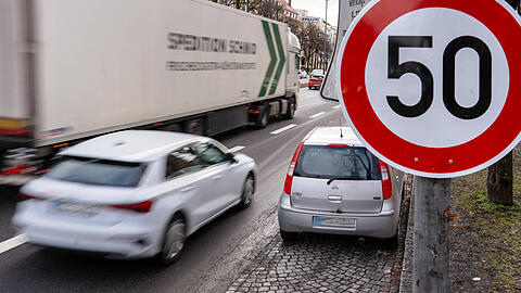 Noch gilt Tempo 50 auf der Landshuter Allee. Aber f&uuml;r wie lange noch?