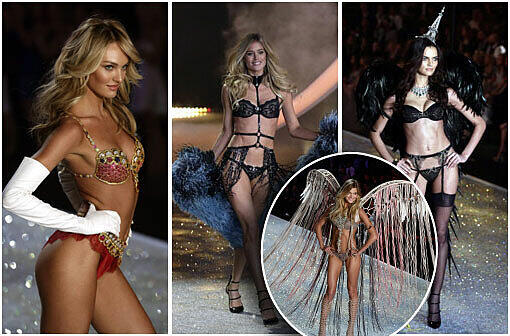 Candice Swanepoel, Doutzen Kroes, Constance Jablonski, Barbara Fialho: Die heißen Models von Victoria's Secret auf der Fashion-Show 2013. Wir zeigen alle Bilder!