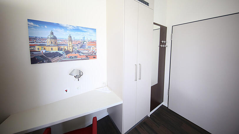 Zehn Zwei-Bett-Zimmer mit angeschlossenem Bad hat die Privatklinik.