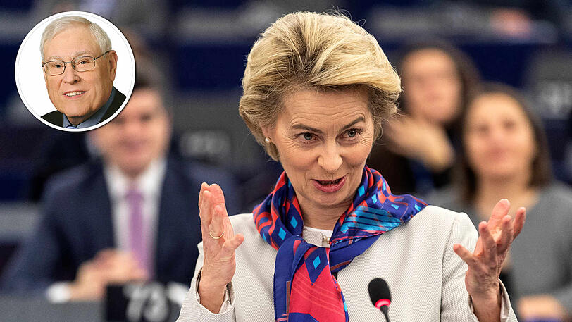 Gut, dass sie inzwischen EU-Kommissionspräsidentin ist: Ursula von der Leyen.
