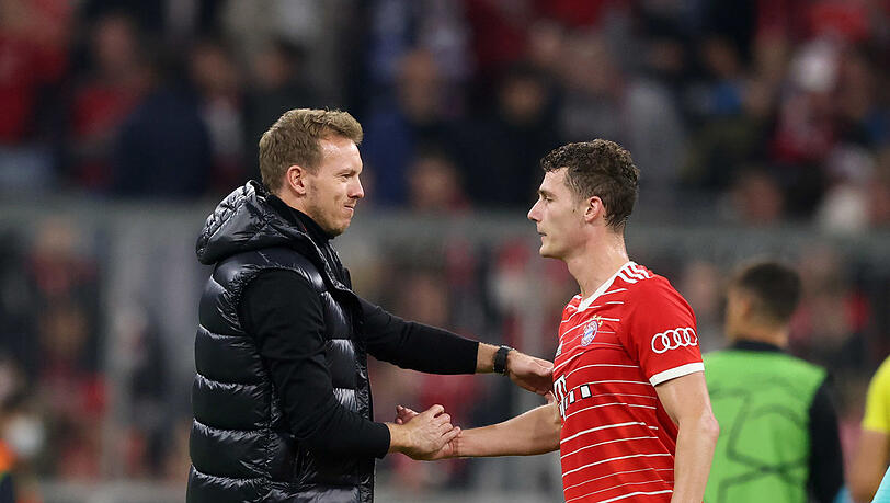 "Benji ist ein fantastischer und wichtiger Spieler, kann auf mehreren Positionen variabel eingesetzt werden", sagt Julian Nagelsmann. "Benji ist ein fantastischer und wichtiger Spieler, kann auf mehreren Positionen variabel eingesetzt werden", sagt Julian Nagelsmann.