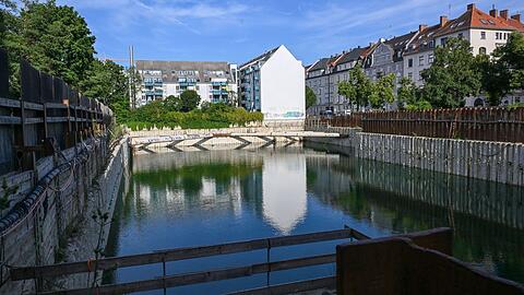 Die berühmteste Baugrube der Stadt: Das Sendlinger Loch. (Archiv)