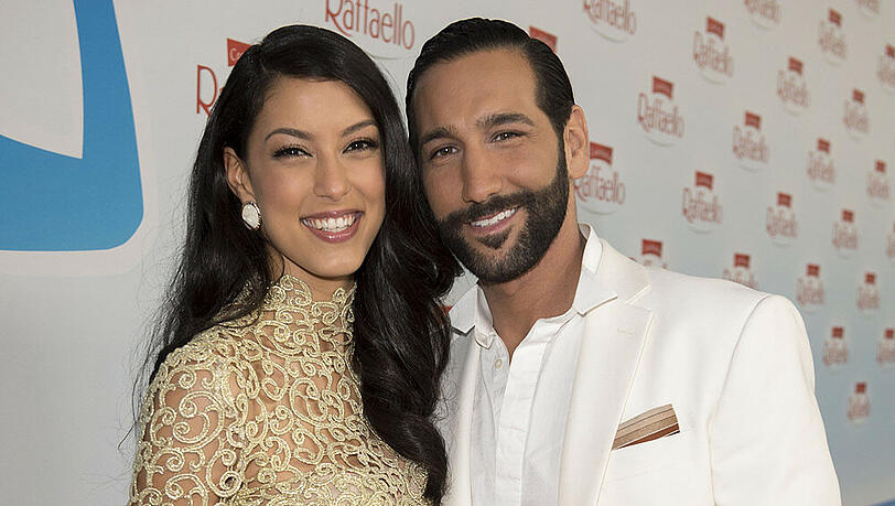 Rebecca Mir und Massimo Sinató sind seit 2012 ein Paar Rebecca Mir und Massimo Sinató sind seit 2012 ein Paar