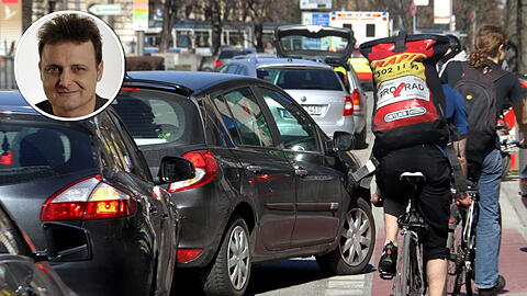 Der Vize-Chefredakteur über Platz, Mobilität, Radler und Autos.