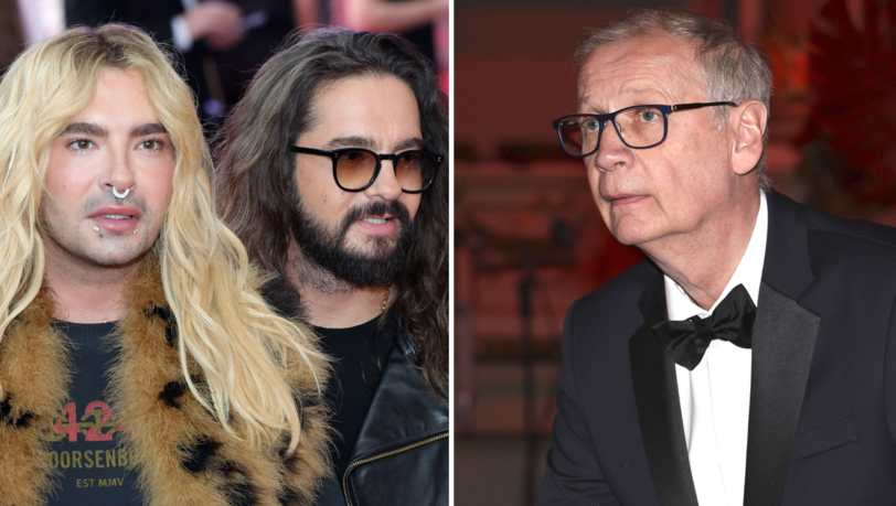 Bill Kaulitz (li.) hatte einen Auftritt bei "Wer wird Million&auml;r?". Sein Bruder Tom &uuml;bt nun Kritik an Moderator G&uuml;nther Jauch (re.).
