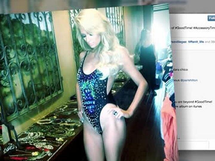Paris Hilton in einem ihrer Video-Outfits