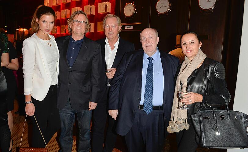 Martin Krug und Julia Trainer, Werner Mang und Frau Sybille, Reiner Calmund