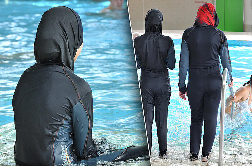 Ab sofort dürfen im Neutraublinger Hallenbad keine Burkinis mehr getragen werden. (Archivbild)