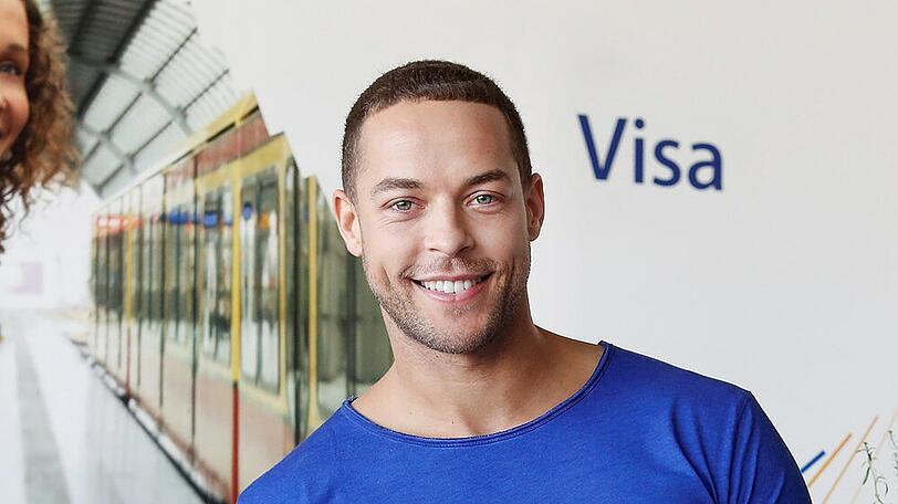 Andrej Mangold auf dem Visa-Event in Hamburg