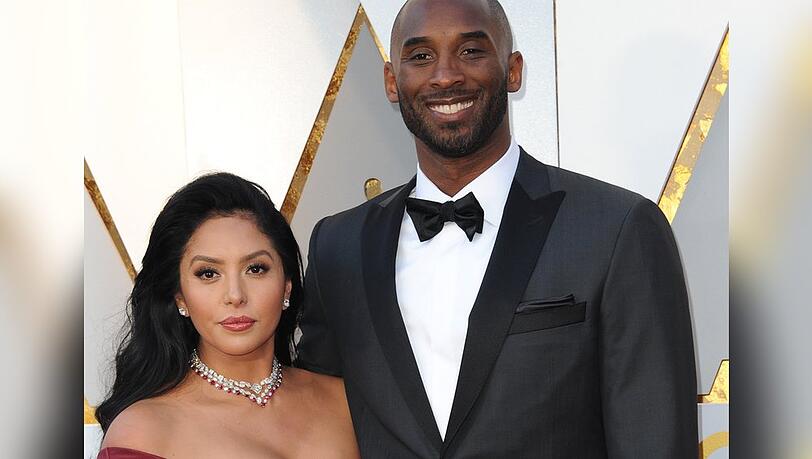 Vanessa und Kobe Bryant auf dem Roten Teppich.