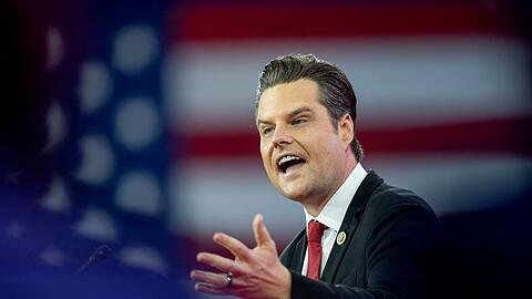 Matt Gaetz soll Justizminister werden. (Acrhibild)
