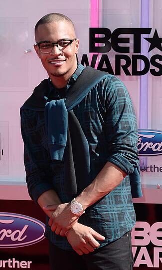 Rapper TI auf dem roten Teppich bei den Black Entertainment Television Awards in Los Angeles.