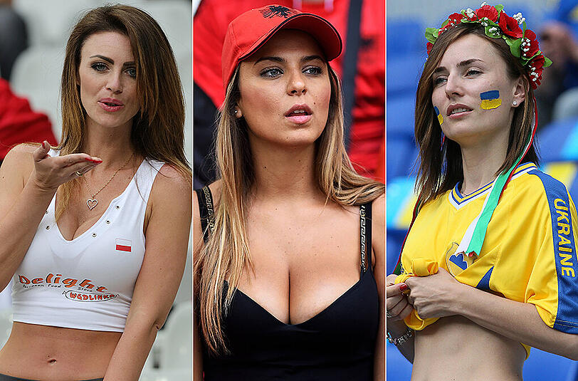 Es gibt nicht nur das hässliche Fan-Gesicht dieser Euro 2016. Sondern auch das schöne und kuriose. Sehen Sie hier die Bilder in unserer Galerie.