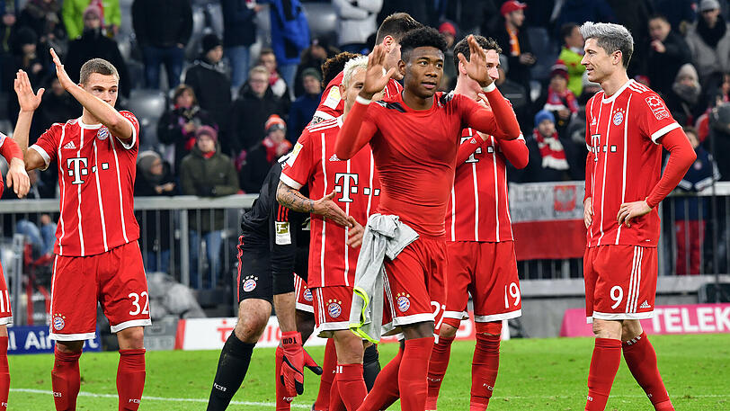 Die Bayern konnten am Mittwochabend ihr letztes Bundesliga-Heimspiel des Jahres gewinnen.