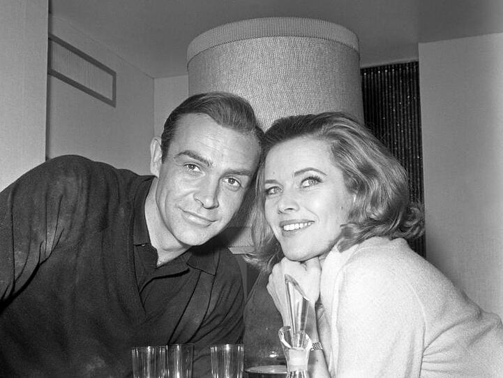 Er war James Bond, sie Pussy Galore: Sean Connery und Honor Blackman.