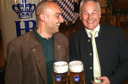 Django Asül und Erwin Huber