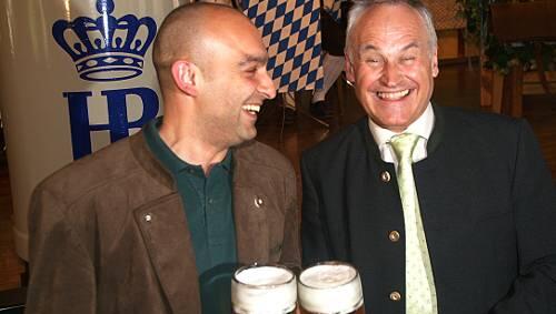 Django Asül und Erwin Huber Django Asül und Erwin Huber