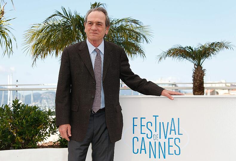 Tommy Lee Jones ist in doppelter Funktion beim Fototermin für den Film "The Homesman" - der 67-Jährige ist nicht nur Hauptdarsteller, sondern auch Regisseur des Film.