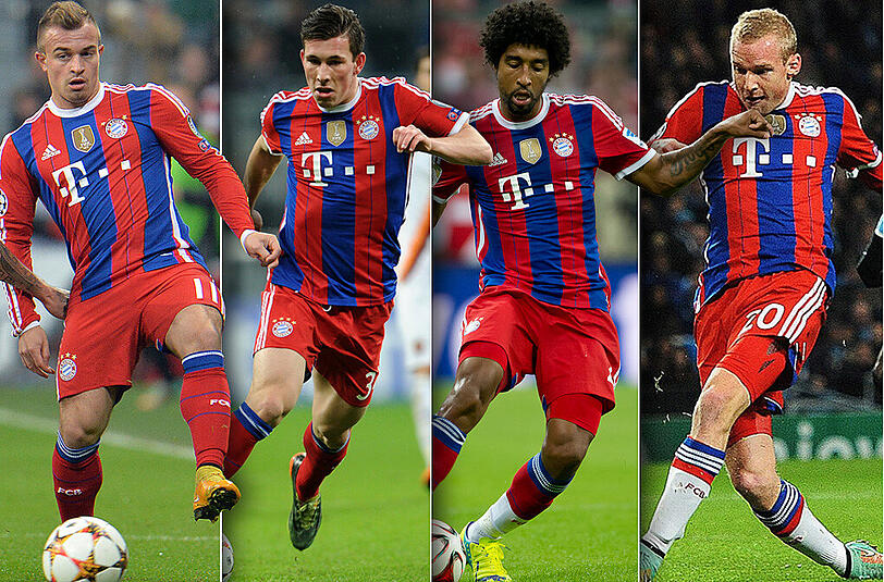 Shaqiri, Höjbjergm Dante und Rode: So geht es weiter mit den Bayern-Reservisten.