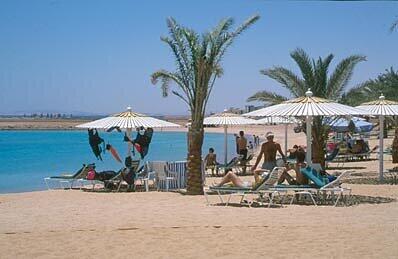 Hilton Resort Strand in Hurghada, Foto: Schwertfeger