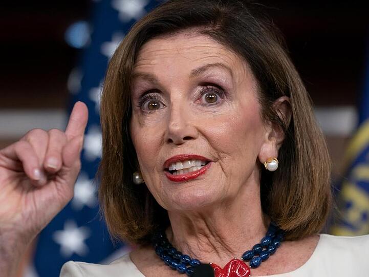 Nancy Pelosi, Vorsitzende des US-Repräsentantenhauses.