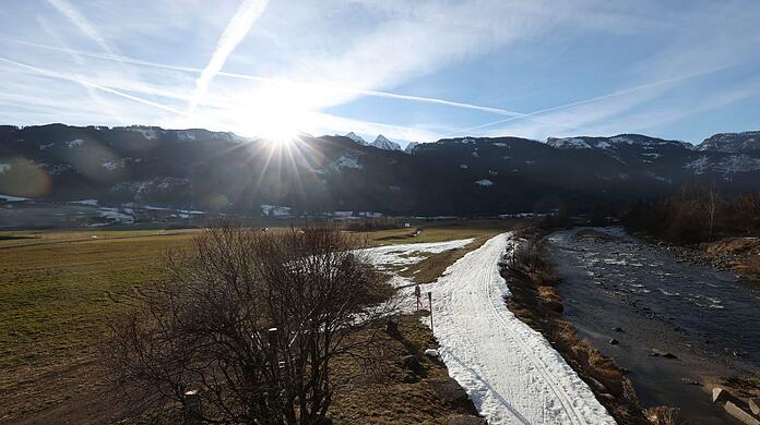 In den italienischen Alpen fällt immer weniger Schnee.