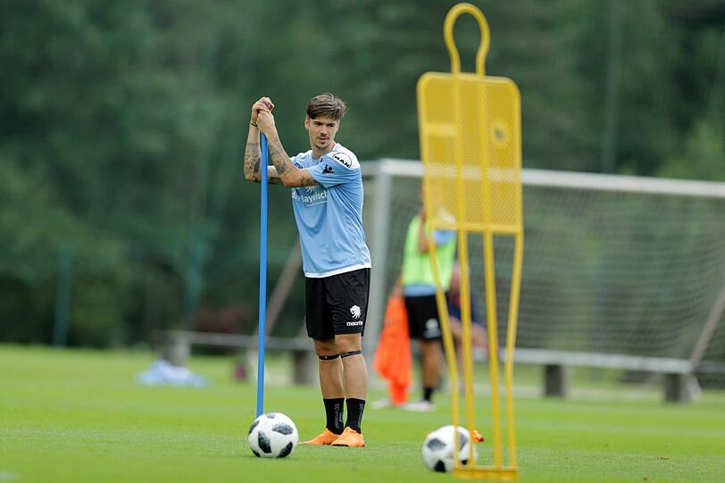 Nach Kaffee und Kuchen ging es am Dienstag direkt zur ersten Trainingseinheit in die Kaiserwinkl-Arena.