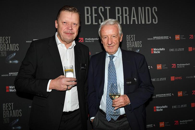 Thomas Wagner (ProSiebenSat.1 Media / SevenOne Media) und Dr. Peter Haller (Serviceplan Gruppe)