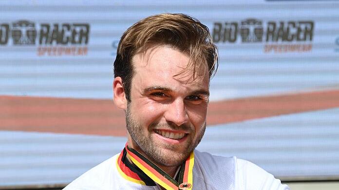 Deutscher Meister: Maximilian Schachmann hofft bei den Spielen in Tokio auf seine Medaillenchance.
