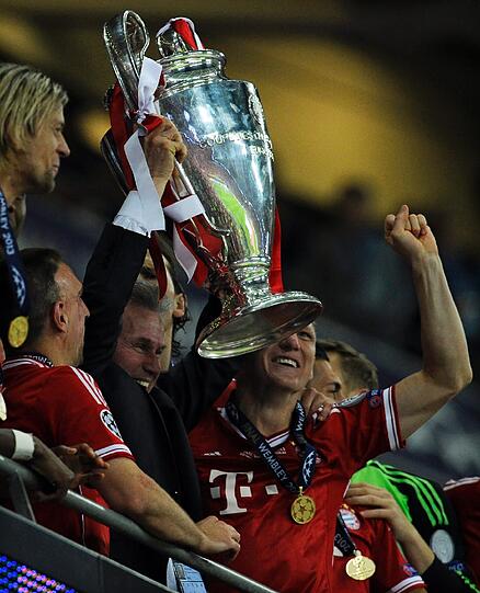 Tränen, Jubel, Emotionen: Der deutsche Meister FC Bayern hat die Champions League gewonnen. Hier gibt's die Bilder der Freude aus Wembley