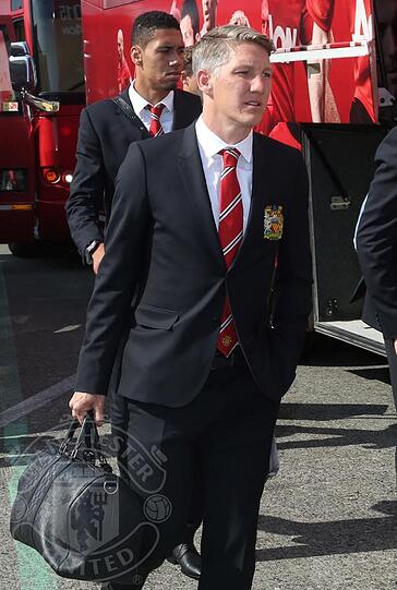 Die Manchester United-Stars bei der Ankunft in Seattle