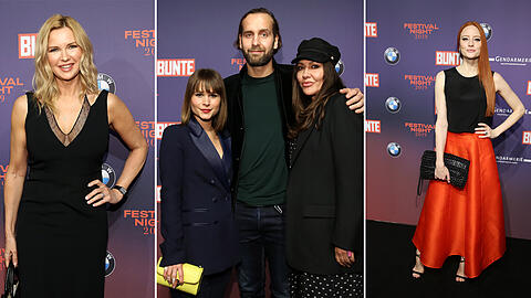 Promi-Auflauf bei der "Bunte & BMW Festival Night". Klicken Sie sich durch die Fotos.