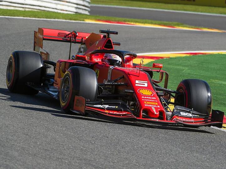 Startet in Spa vom zweiten Startplatz: Sebastian Vettel.